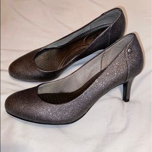 Silver Sparkly Heels